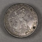 1761 Zurich Switzerland Silver 1 2 Thaler