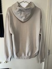 Lot - Bowery Clothing Large Beige Hoodie And A Hollister Fleece In Large White
