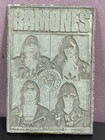 The Ramones Unique Metal Printing Plate T Shirts Fliers Posters From  the Alley 