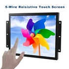 17  1280x1024  Industrial Resistive Touch Lcd Monitor Hd Vga Dvi Input Port