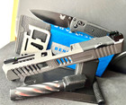 Glock 19 Gen 3 Custom Slide Fluted Barrel Rmr Cut Complete G19 Upper  free Knife