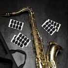 Saxophone Mouthpiece Pads 0 8 Mm For Saxophone And Clarinet Beginners 24 Pcs