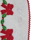 Bucilla Christmas Felt Stocking Santas List  Completed 18 