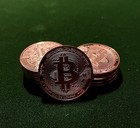 Lot Of 10 - 1oz Copper Rounds 999 Fine Bitcoin Btc Art Double Sided Bullion 
