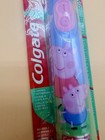 Colgate Kids Peppa Pig Pink Electric Powered Toothbrush New