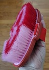 Bogo Special  Gatsby Twotone Body Brush - Pink red - Soft Nylon Horse Brush