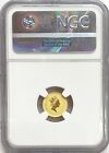 1998 Gold Australia  5 Lunar Year Of Tiger Series 1 Coin Ngc Mint State 69