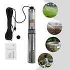 110v Submersible Deep Well Water Pump Stainless Steel 0 5hp 110v 16gpm 157ft