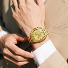 Men s Analog Quartz Chronograph Dress Watch - Waterproof  Luminous Date