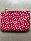 Ipsy Valentines February 2022 Glam Bag Collection Red Pink Hearts With Charm 