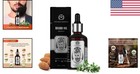 100  Natural Beard Oil With Almond   Thyme - Promote Growth   Shine - 1 1 Oz