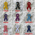 Cancer Awareness Ribbon Lapel Pin