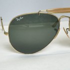 Vintage Ray Ban Bausch   Lomb Outdoorsman Aviator Sunglasses 62 - 14mm Usa Made