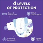Luvs Platinum Protection Baby Diapers Size 4  164 Count