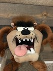 Taz Looney Tunes Tyco Plush Vtg 90s Tasmanian Devil Cartoon Warner Bros 1994