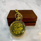 Pocket Watch Handmade Vintage Look Elgin Collectible Antique Style Brass