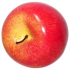 Artificial Apple Cortland Red Yellow Striped Fruit Round Red Apples Fake Manzana