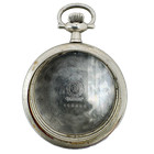 Antique 12s Philadelphia Smooth Bezel Open Face Pocket Watch Case Silverode Usa