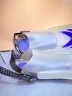 Atomic Aquatics Natures Wing Open Heel Clear Blue Scuba Diving Split Fin Size Xl