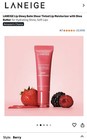 Lot Of 2 - Laneige Lip Glowy Balm Berry Fruits Rouge  35oz