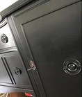 Vintage Furniture Lock Set Iron Antique Cabinet Cupboard Box Drawer With Key 7pc