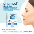 Nasal Rinse Kit With Saline Packets And Squeeze Bottle For Allergy Relief