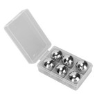 25mm Whiskey Ice Balls Wine Chilling Stones Reusable Stainless Steel Sphere