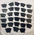 Aurora Ho Scale Slot Car Track Lot Curves straights Different Sizes 79 Pcs Vtg