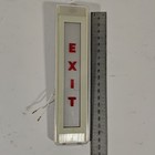 Aircraft Illuminated Exit Sign Light Lamp No Arrows Raw Part Prop Tv Film