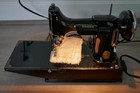 Vintage Sewing Machine Singer Featherweight Serial Number Ae412370