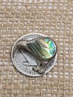 Tommie Tso Jr Navajo Sterling Silver Abalone Kiwi Bird Hat Pin Brooch