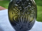 Old Near Mint Olive Forest Green Mt  Vernon 1 2 Pint Cornucopia Urn Flask Choice