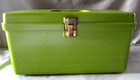Vintage Wil-hold Wilson Avocado Green Sewing Box Case Retro Usa