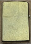 Zippo 1932-1983 Solid Brass Brushed Brass Lighter Unfired In Box E423