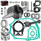 Std Crankshaft Connecting Rod Piston Valve For Yamaha Golf Cart G2 G5 G8 G9 G11