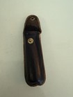Antique A Schrader s Son Inc  Goodyear Tire Pressure Gauge In Leather Pouch Nice
