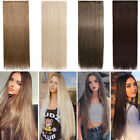 Real Thick One Piece 100  Natural Clip In As Human Hair Extensions 3 4 Full Head