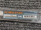  qty 4   Powertec 71119 T-track Double-cut 36  With Pre-drilled Holes  Blue