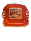 Rare Vintage Bill Elliott Nascar Coors Red Snap Back Large Patch Trucker Hat