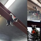 2 Ton Push Beam Trolley Adjustable Steel Crane Trolley I-beam Track Roller