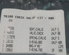 76188 Unloader  Check Valve Kit  7850   7860   Cat Pumps 66dx35g1i  3cp  5cp