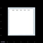 Old Square Photo Woman With Hat And Glasses Outside House