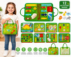 Clearance Sale   Toddler Busy Board Montessori Toys  Sensory Board Busy Book