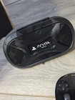 Sony Ps Vita Pch-2001 Handheld Video Game System 2 Game Bundle - Tested W  Case 