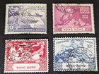 Hong Kong 1949  180-183 Used Complete Set Universal Postal Union -nice Centering