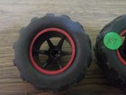Vintage No Name Truck Set Of 2 Tires For Parts