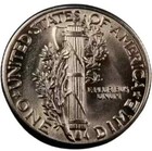 1923 Mercury Dime   Bu uncirculated   90  Silver