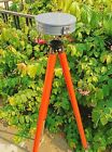 Prismatic Compass With Aluminum Adjustable Tripod Stand Brass Mix Survey Works