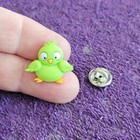  silly Funny Look Out Below Bird Tie Tack Lapel Pin - Perfect Gift Very Unique 