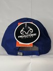 Realtree Fishing Baseball Hat cap Blue Adjustable Rope Truckers 100  Cotton Nwt